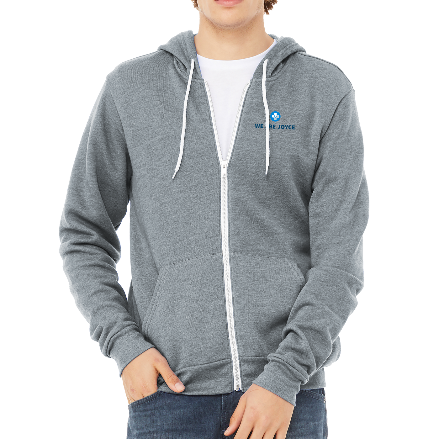 BELLA+CANVAS ® Unisex Sponge Fleece Full-Zip Hoodie - We Are Joyce