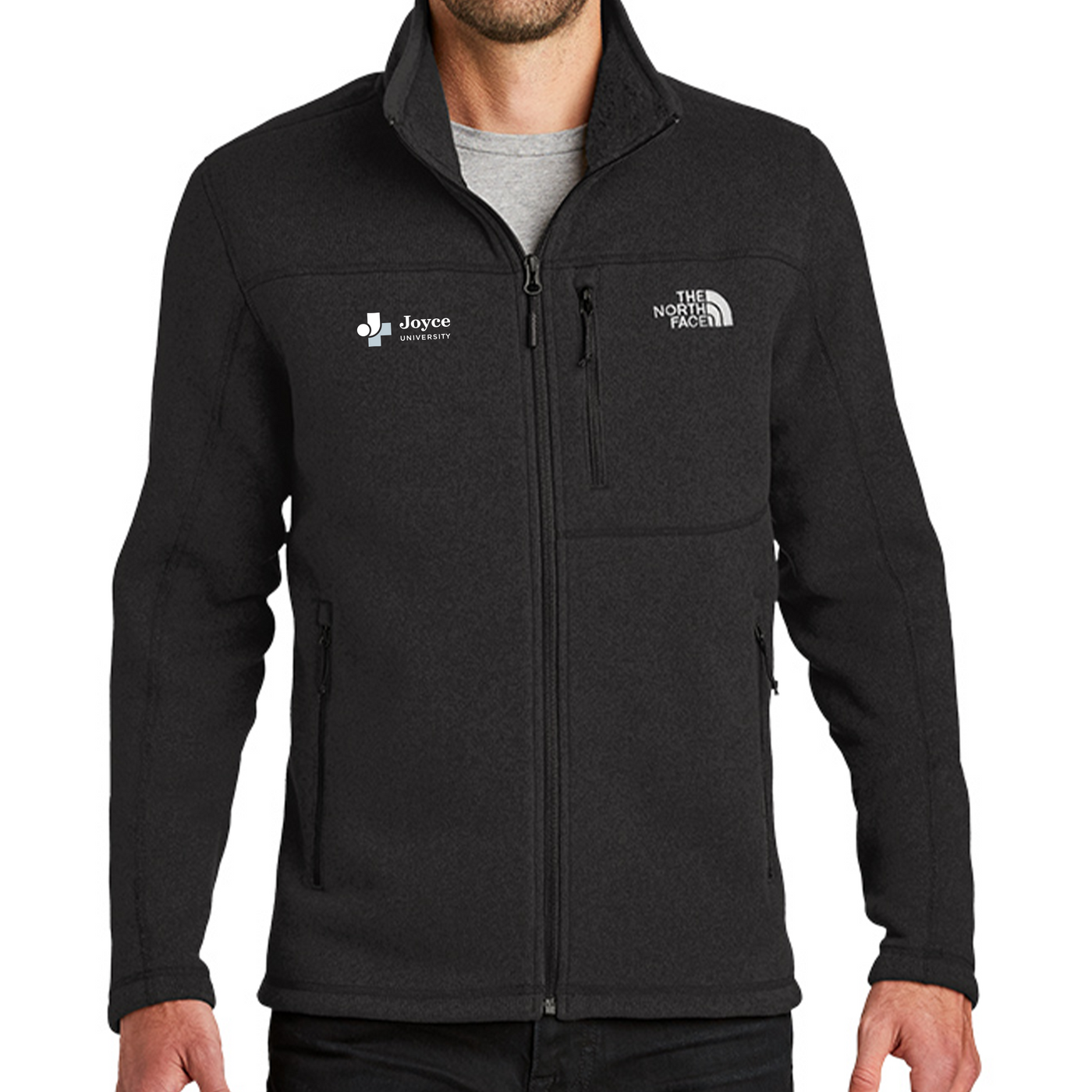 The north face sweater top fleece jacket